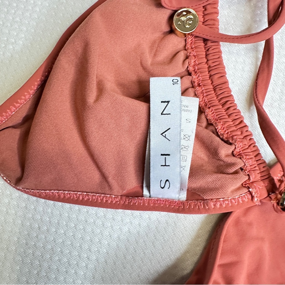 SHAN triangle Rust Bikini Set - Picture 5 of 11